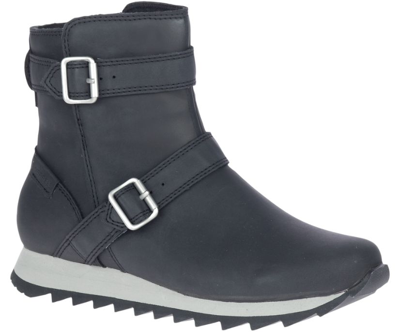 Buty Merrell Alpine Buckle Wasserdicht - Buty Codzienne Damskie Merrell - Czarne [XTSFO-6895]